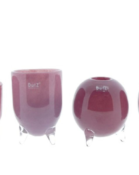 DutZ Vasenset Evita cranberry - 4 Stück
