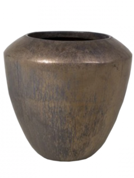 Bronze garden pot