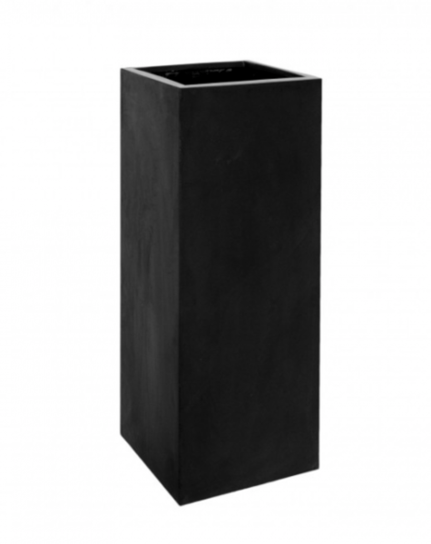 Black planter Manhattan - H150 cm