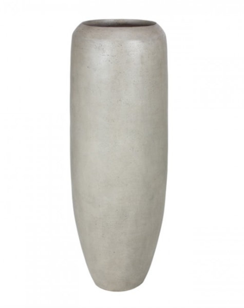 Graue Blumentopf Andorra - H150 cm
