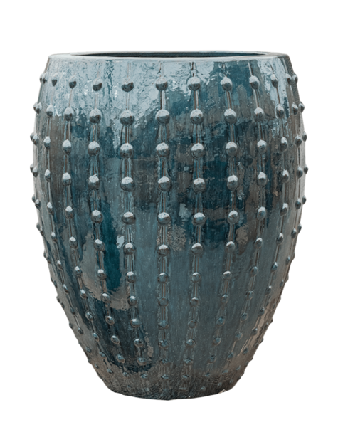 Blue planter Portofino - H80 cm