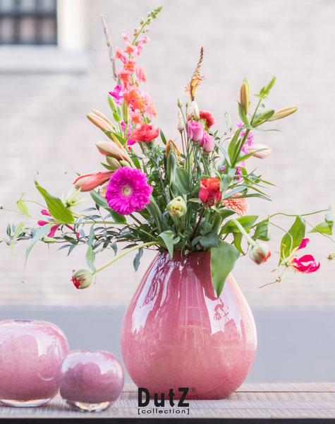 binnenvallen Ultieme Deuk Ball bubble cranberry - Vazen decoratie - Glazen vaas decoratie? -  Flowerfeldt
