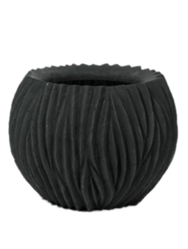 Black flower pot Arran