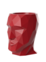 Rote Blumentopf Adam