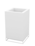 White plant pot Nice
