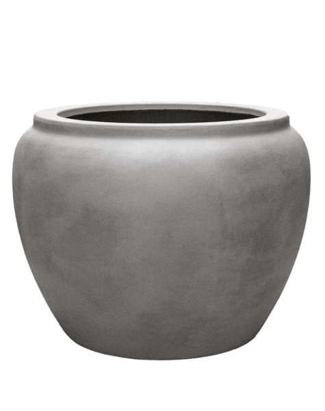 Grijze pot Constanța - H75 cm