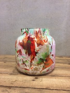 Fidrio Vase bloom small mixed colors