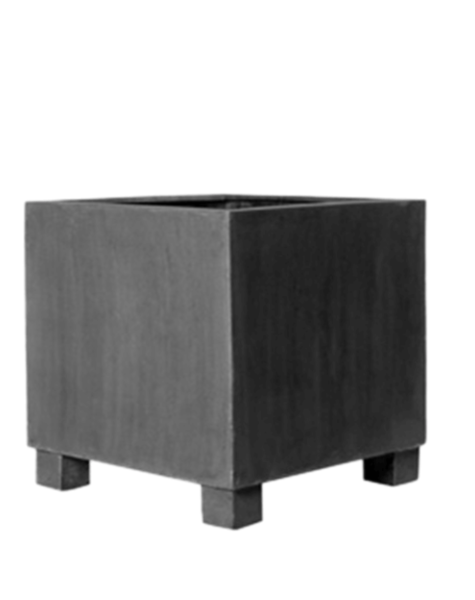 Gray planter Avignon - H90 cm