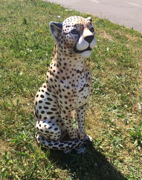 Cheetah beeld - H90 cm