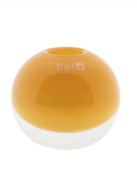 DutZ Glass vases Hoola ocher - D12 cm