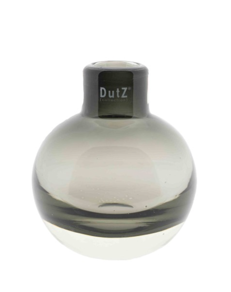 DutZ Zwarte vaas Cugat - H17 cm