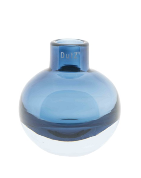 DutZ Blaue Vase Cugat - H17 cm
