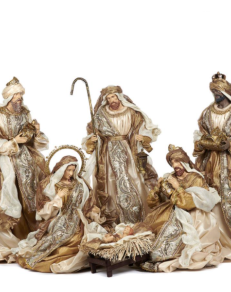 Goodwill Luxury nativity scene - H86 cm