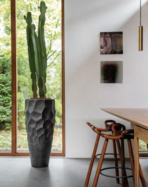 Designer planter Santorini - H220 cm