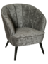 Samt stuhl new grey