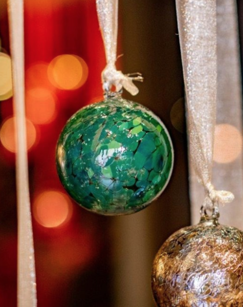 DutZ Weihnachtskugel darkgreen - 2/ 4/ 8/ 12 Stück