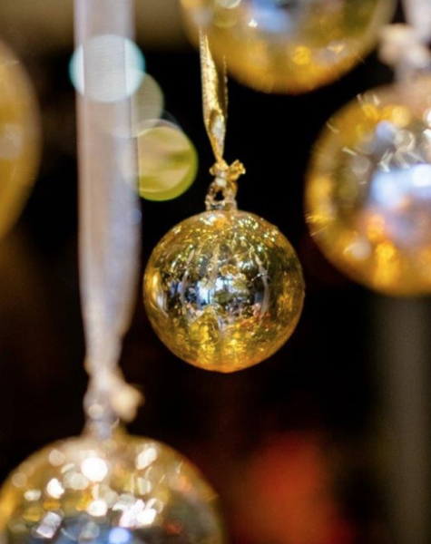 DutZ Weihnachtskugeln gold - 2/ 4/ 8/ 12 Stück