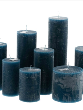 DutZ Candle rustic navy blue