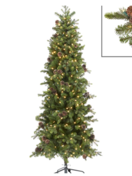 Goodwill Narrow artificial Christmas tree