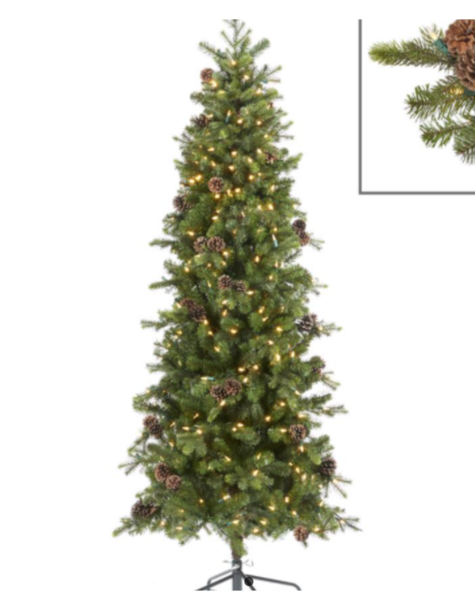Goodwill Narrow artificial Christmas tree - H225 cm