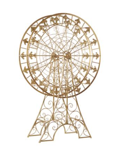Goodwill Ferris wheel gold - H220 cm