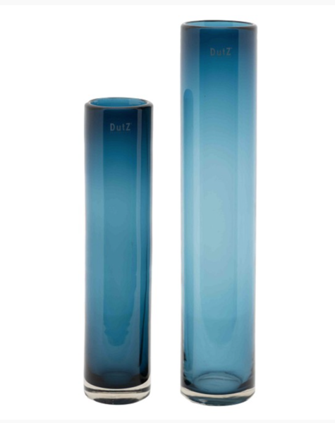 DutZ Blaue Vasen steelblue - H40 of H50 cm