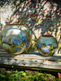 Fidrio Handpainted vases Hortensia