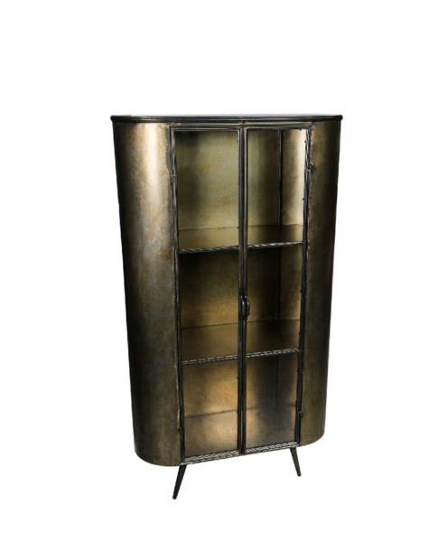 Cabinet Gold Milanese - H161 cm