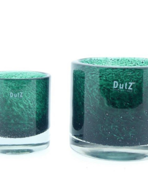 DutZ Cilinder thick darkgreen - H10/ H12,5 cm