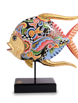 Fisch Skulptur Crazy Colors