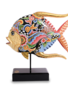 Fisch Skulptur Crazy Colors