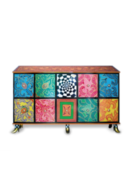 Design dressoir Crazy Colors