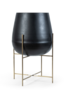 Bloempotten black tulip