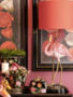Flamingo lamp