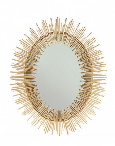 Gouden spiegel Fortune - H106 cm