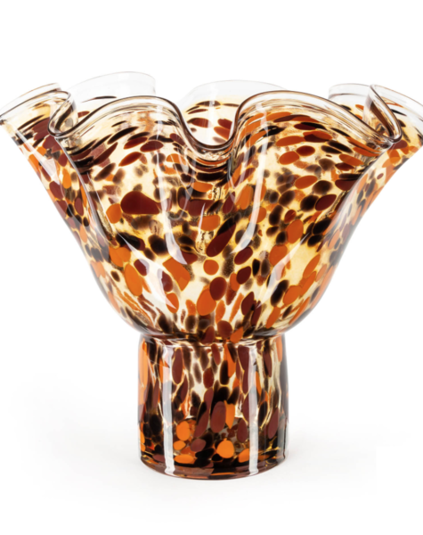 Fidrio Wellenvase Havanna - H35 cm