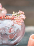 DutZ Vase round red chips