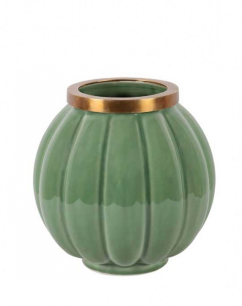 Vase Asian Green - H22 cm