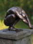 Bronze figurine Diver