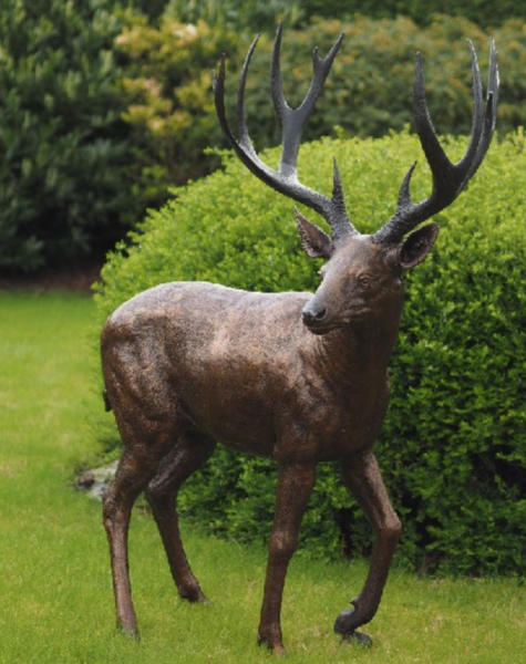Bronze deer - H157 cm