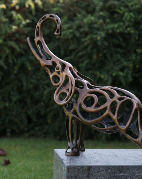 Tuinbeeld olifant - H57 cm