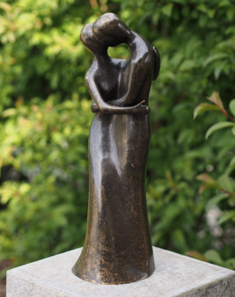 Bronze Statues In Love - H48 cm