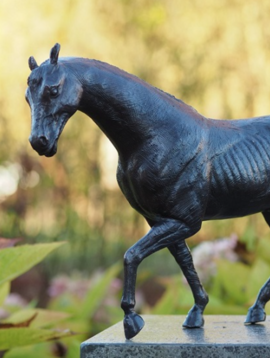 Pferd Statue Bronze
