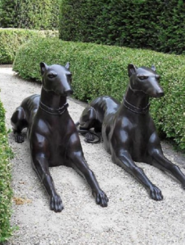 Dog statues Doberman