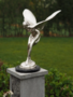 Woman sculpture Flying Lady