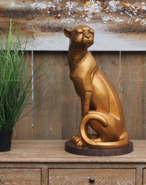 Cat figure Aurata - H59 cm