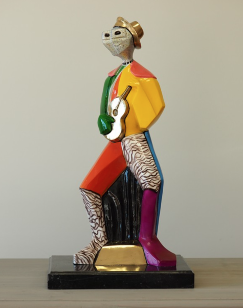 Kunstfigur The Musician - H64 cm