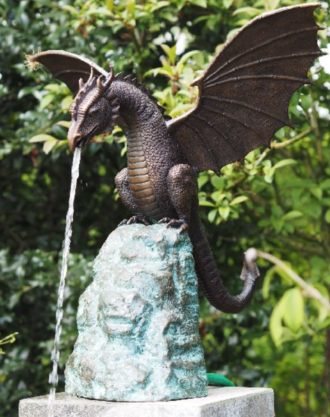 Gartenbrunnen The Dragon - H63 cm