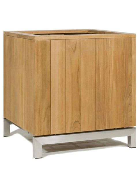 Houten plantenbak Kaprun - H65 cm