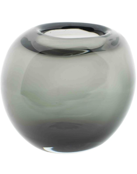DutZ Vase ovall grey - H21 cm